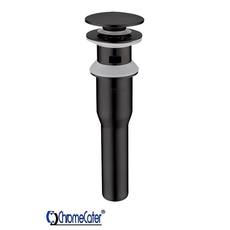 Basin Waste Pop-Up Matt Black (Slotted) MBD-2