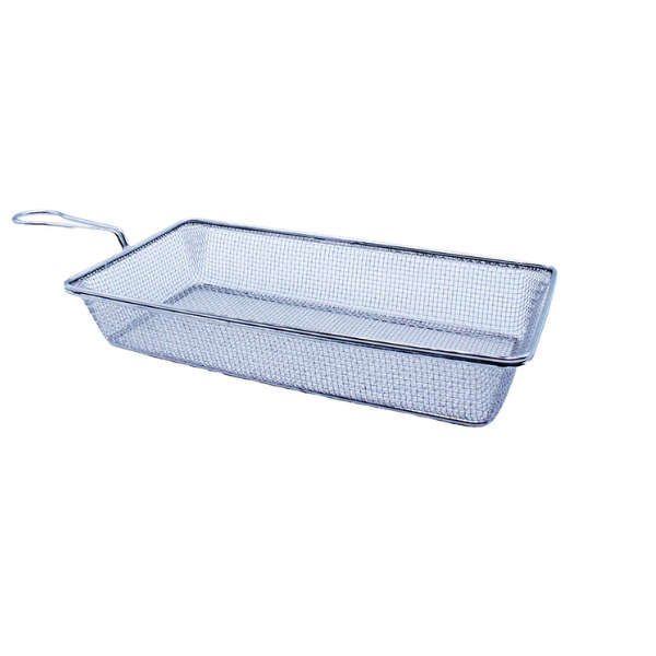 Rectangular Shallow Serving Basket 22cm x 12cm x 4cm (PACK OF 6)