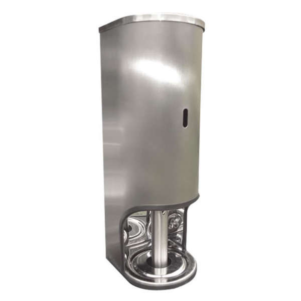 TR2 TOILET ROLL HOLDER LOCKABLE S/S