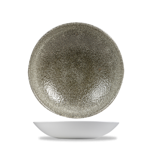 RAKU - QUARTZ BLACK - COUPE BOWL - 18.2CM (Pack of 12)