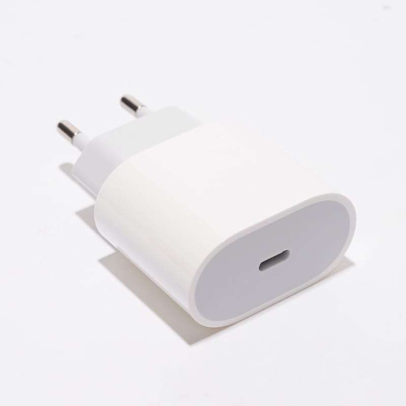 COMBO 2 Pack 20W PD Fast Charging Blocks with Type C to Lightning Cables for iPhone