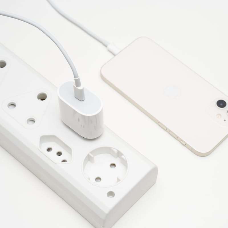 COMBO 2 Pack 20W PD Fast Charging Blocks with Type C to Lightning Cables for iPhone