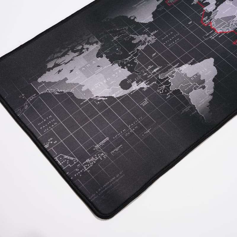Extended World Map Speed Gaming Mouse Pads (80 x 30cm)