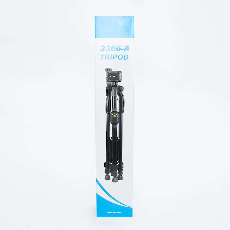 Tripod Stand with Phone Holder 3366-A Black