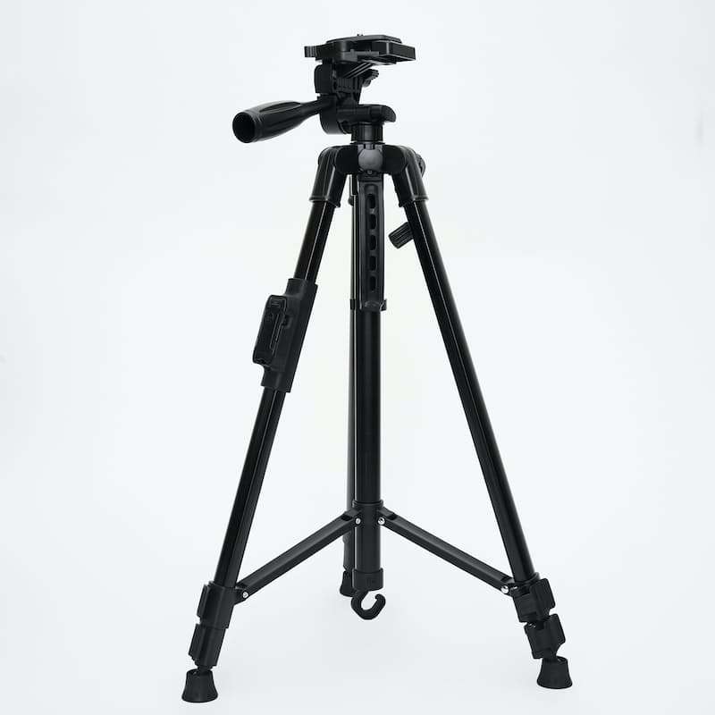 Tripod Stand with Phone Holder 3366-A Black
