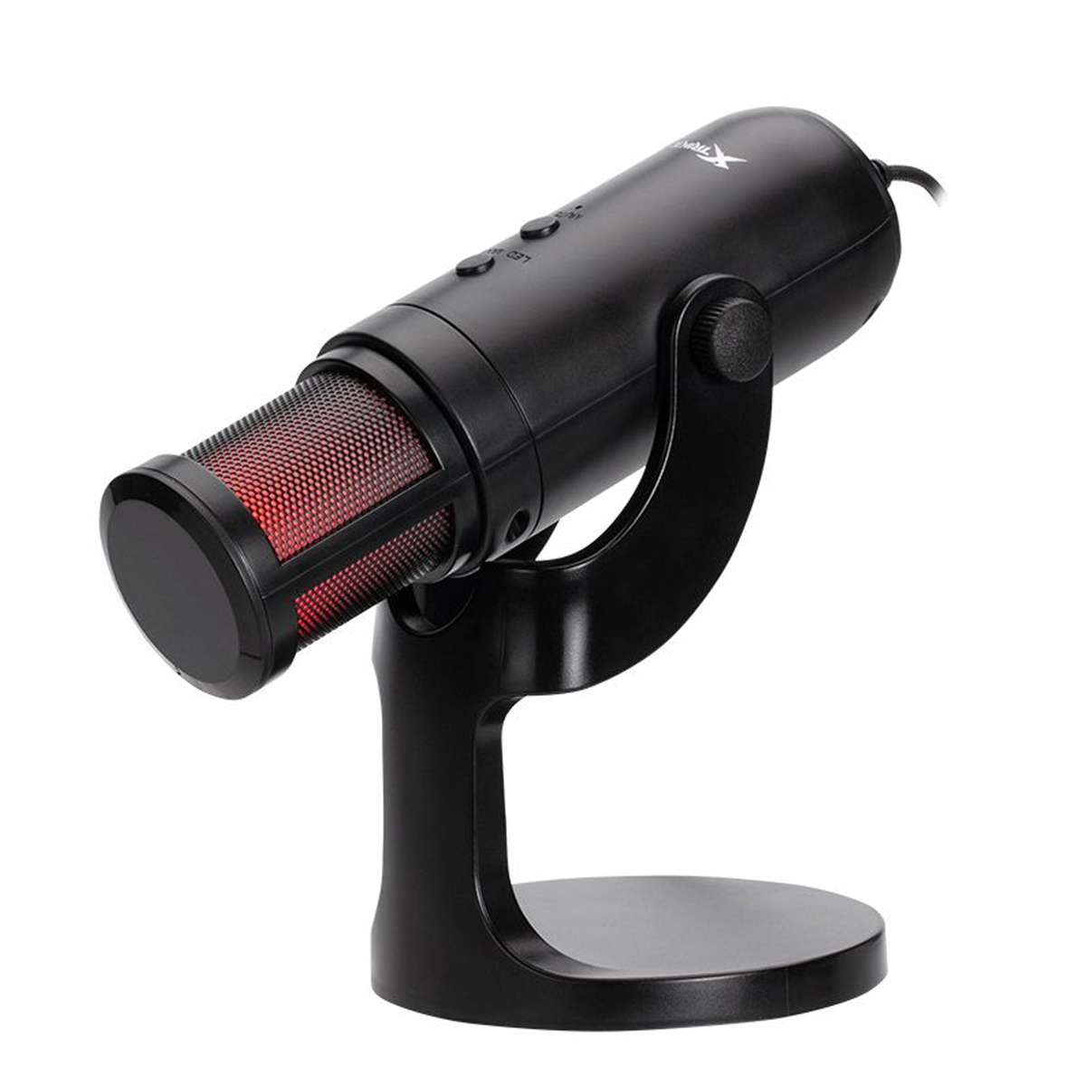 XTRIKE ME XMC-03 USB RGB Gaming Streaming Microphone For PC | Black