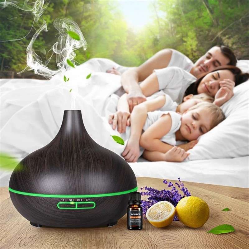 Ultrasonic Aromatherapy Air Diffuser & Humidifier - Large (400ml