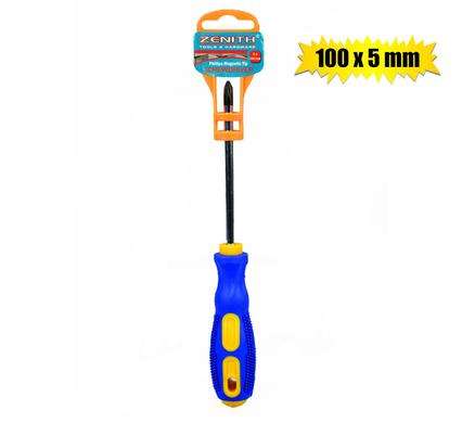 Screwdriver philips 5x100mm rub-grp m-tp