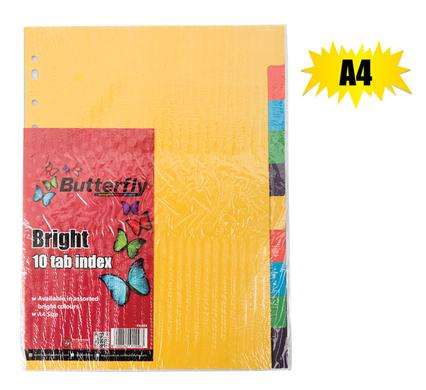 Crazy R1 Start! Bulk Pack 5x File Dividers 10 Position. Retail Price R150