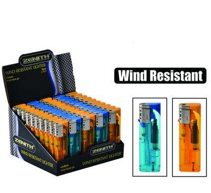 Lighter wind resistant refillable