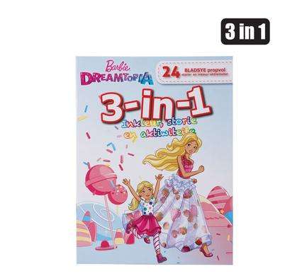 Book activity afr barbie-3-in-1