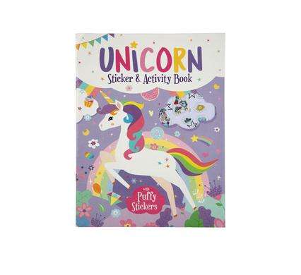 Book activity & sticker unicorns