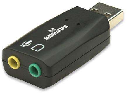 Manhattan Hi-Speed USB 3-D Sound Adapter