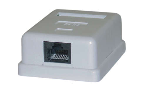 Netix RJ45 Single Surface Mount Box 29-0020