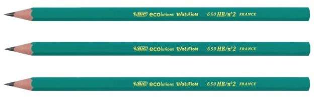 Bic Evolution Pencil Box 12