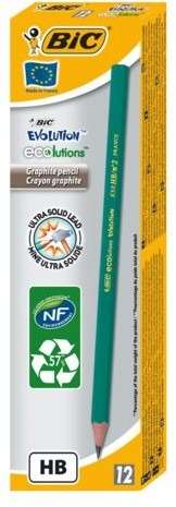 Bic Evolution Pencil Box 12