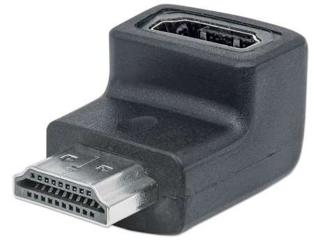 Manhattan HDMI Adapter - HDMI A Female to A Male, upward 90 Angle