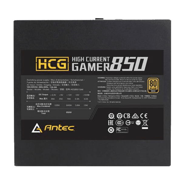 ANTEC High Current Gamer 1000W Extreme Gold Fully Modular PS