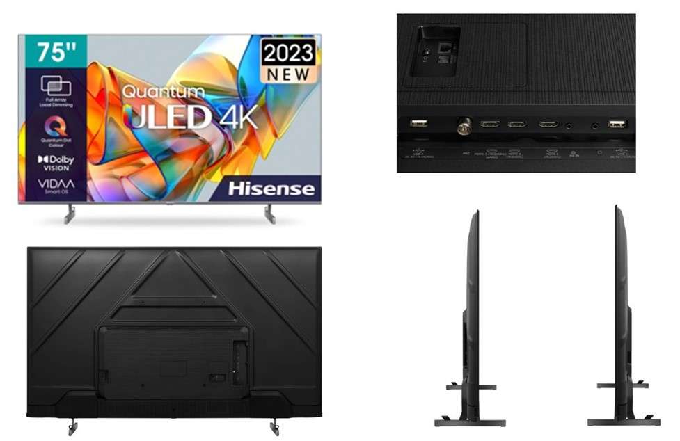 Hisense 75-inch U6N-Pro ULED Smart LED TV