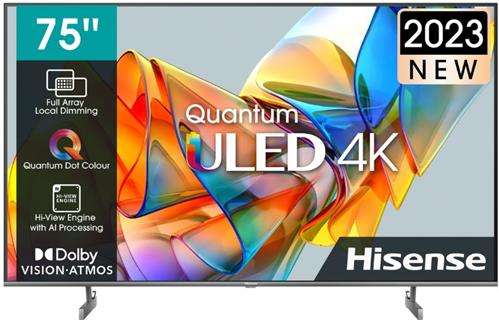 Hisense 75-inch U6N-Pro ULED Smart LED TV