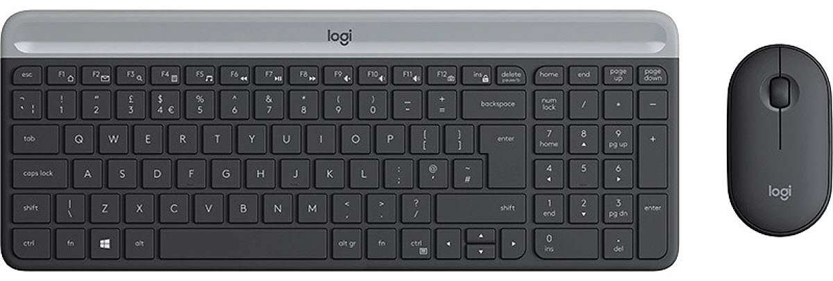 Logitech MK470 Slim Wireless Keyboard and Mouse Combo - 920-009204