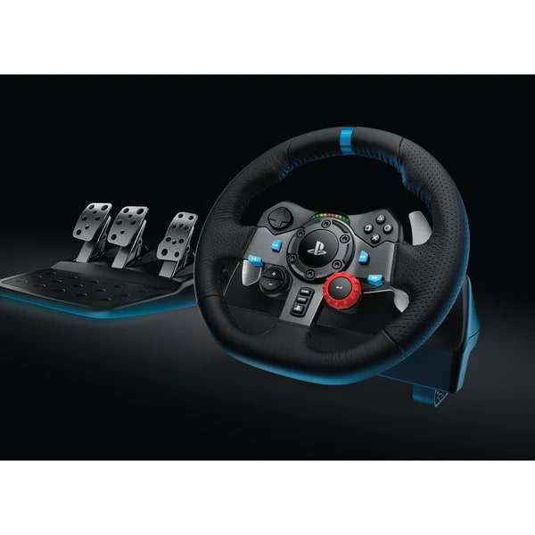 Logitech G29 Driving Force Racing Steering Wheel for PS3 PS4 and PC