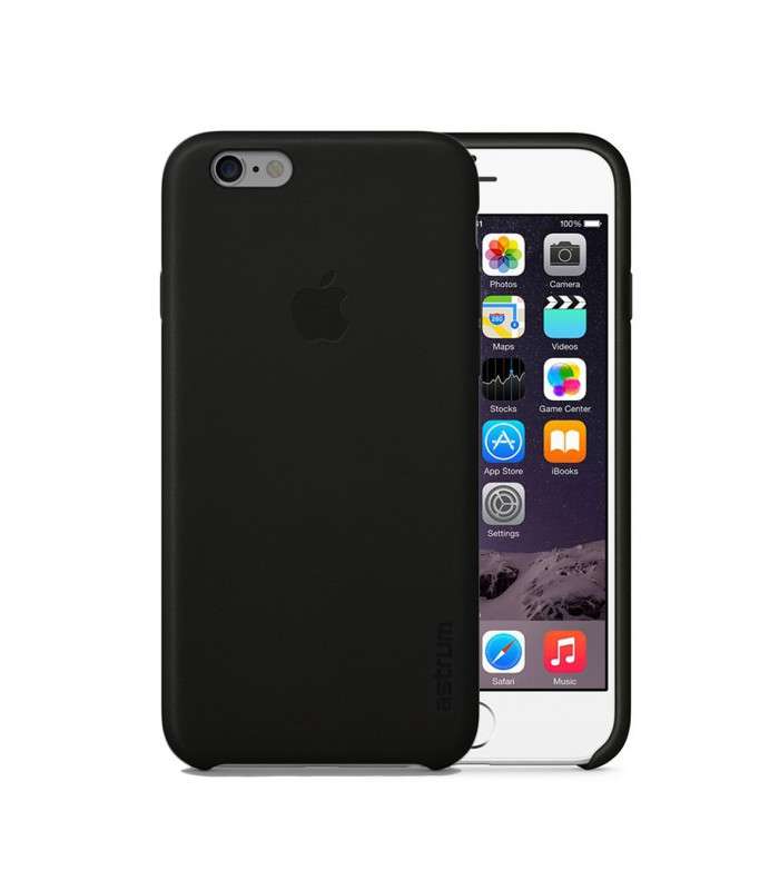 Astrum MC200 Leather iPhone 6/6S Plus Super Slim Case Black