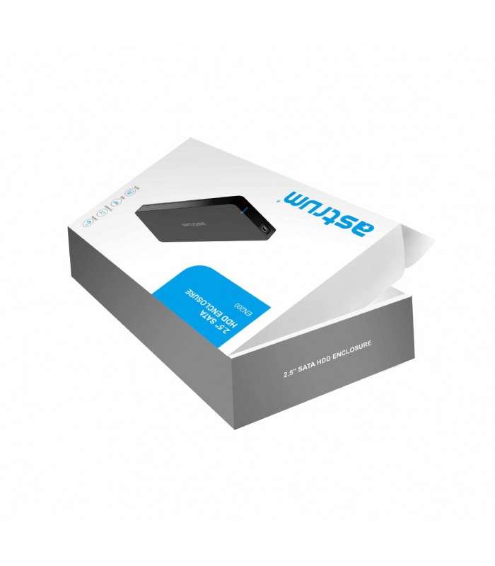 Astrum EN200 USB2.0 2.5 inch Sata HDD Enclosure Black