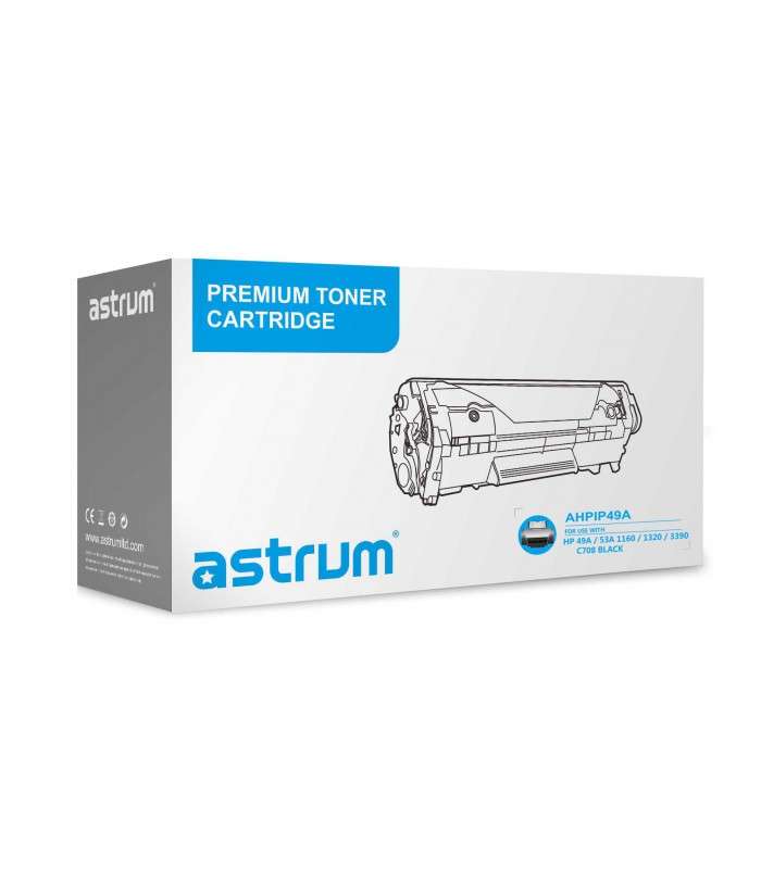 Astrum IP49A Toner Cartridge for HP 49A / 53A 1160/1320/3390 C708 BLACK