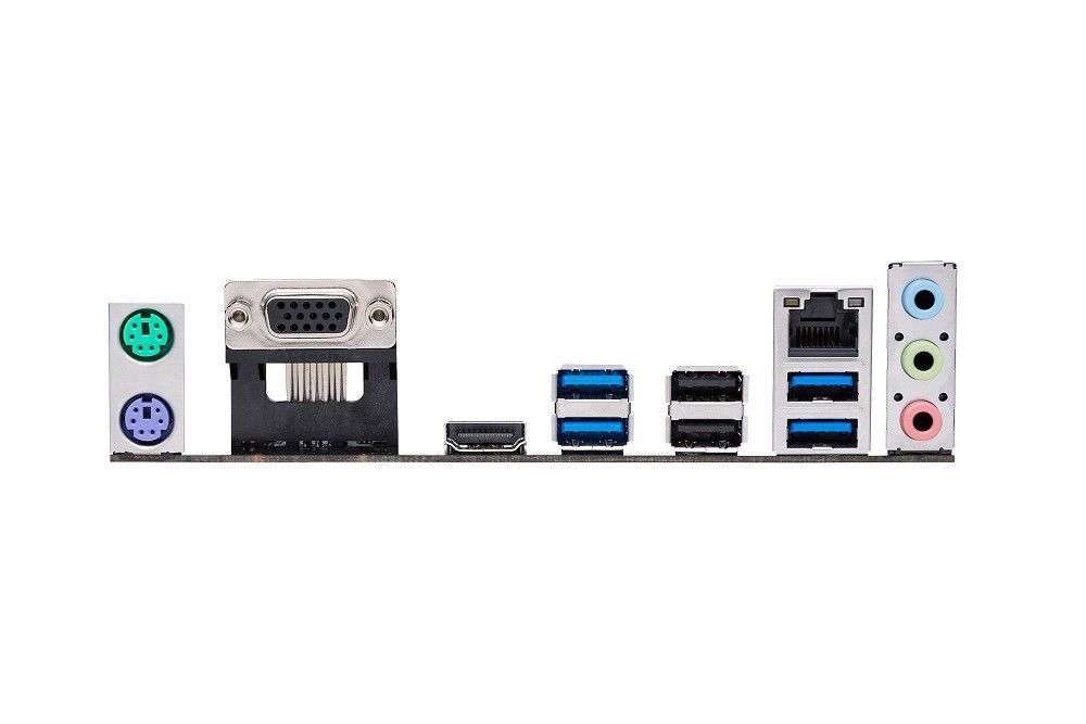 ASUS PRIME A320M-K AMD AM4 mATX motherboard with LED lighting