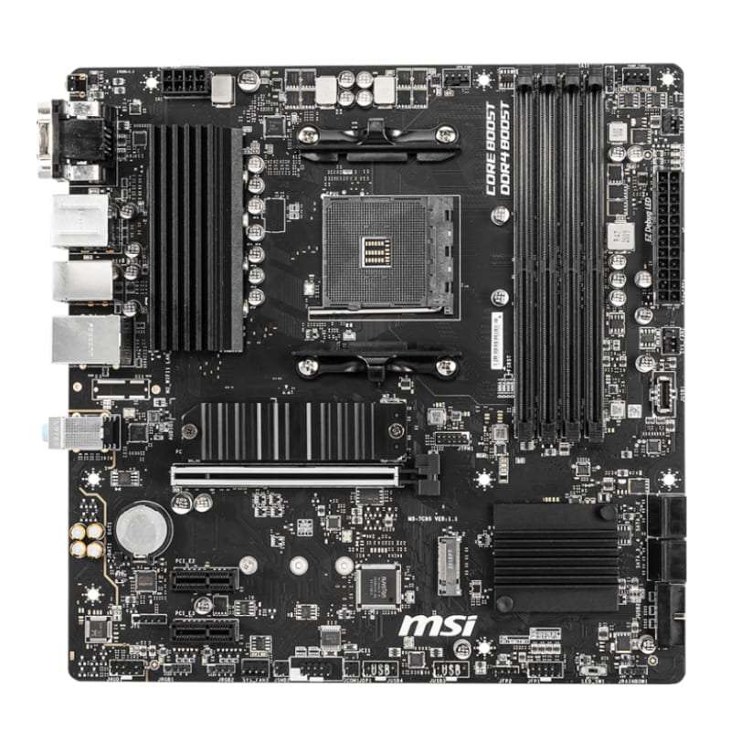 MSI B550M PRO-VDH AMD AM4 MATX Gaming Motherboard