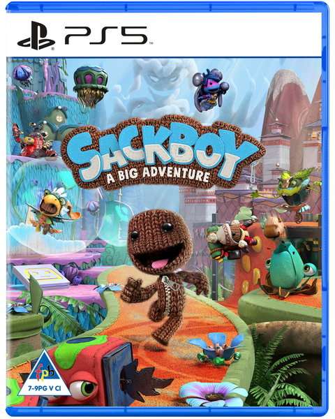 PlayStation 5 Game - SACKBOY A BIG ADVENTURE, Retail Box, No Warranty on Software