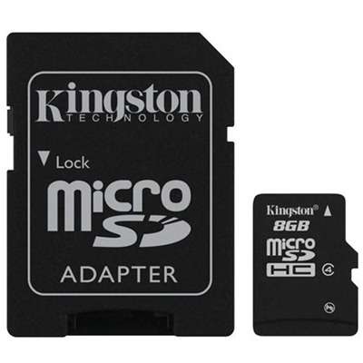 Kingston MicroSD 8GB-Dual Voltage