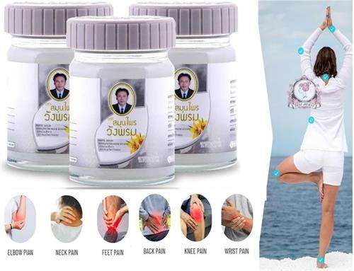 Wangprom Herbal Thai Massage Hot Balm Wintergreen And