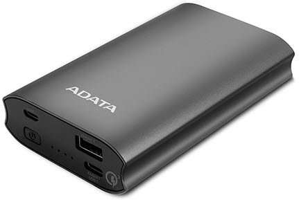 Adata A10050QC Silver 10500mAh PowerBank
