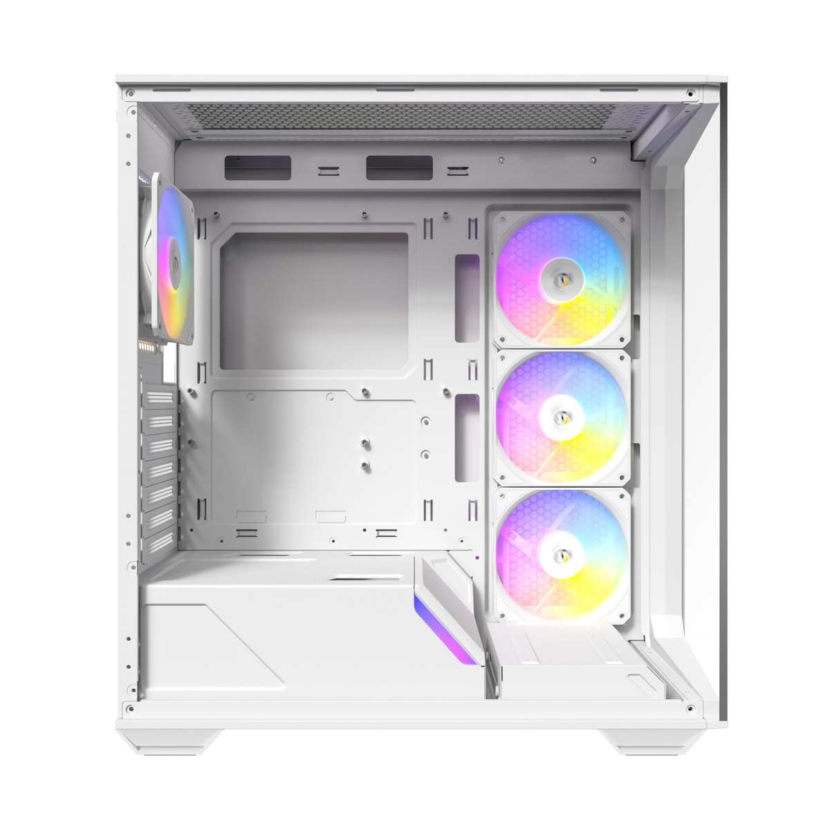 Antec C3 ARGB ATX | Micro-ATX | ITX ARGB Mid-Tower Gaming ChassisWhite