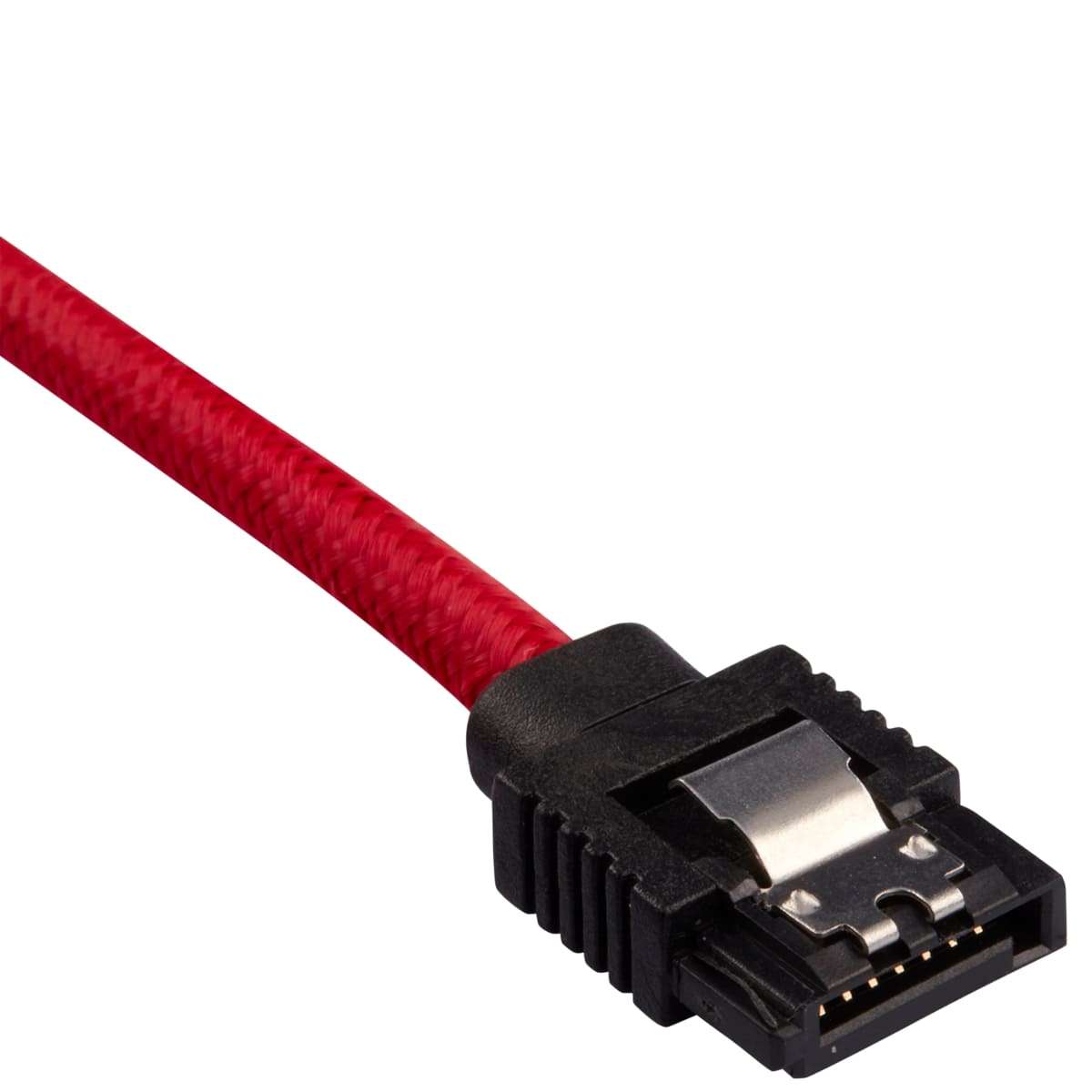 Corsair Premium Sleeved SATA 6Gbps 60cm Cable Red