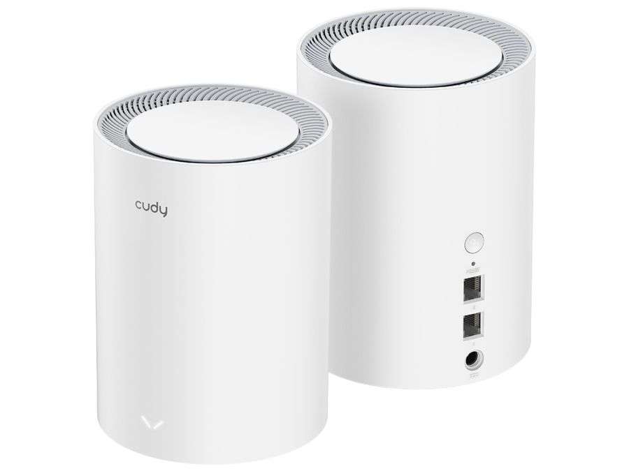 Cudy Dual Band WiFi 6 1800Mbps Gigabit Mesh 2 Pack | M1800 (2-Pack)