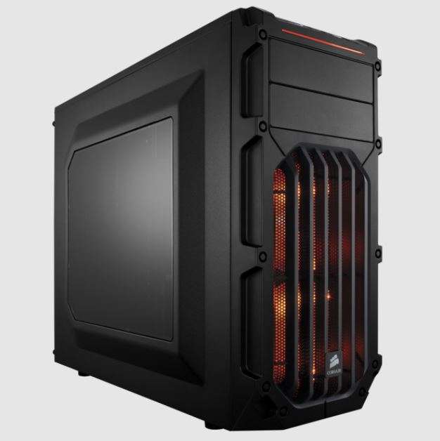 Corsair Carbide Series SPEC-03 Orange LED Mid-Tower Gaming Case