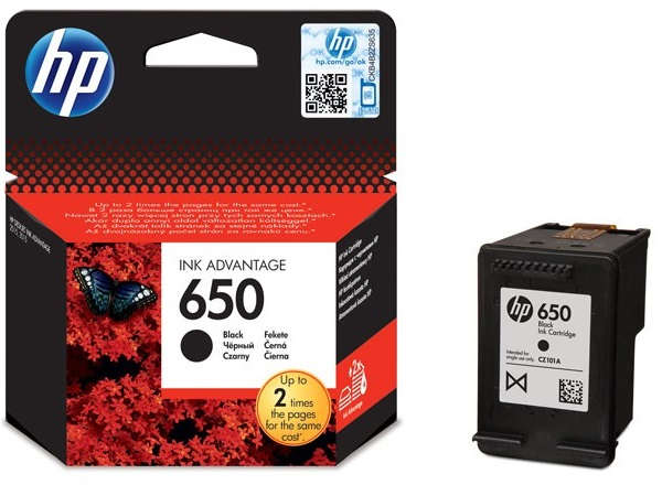 HP 650 Black Original Ink Cartridge