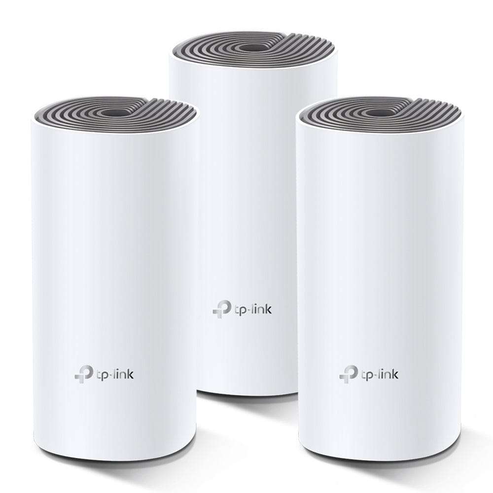 TP-Link Deco E4(3-Pack) AC1200 Whole-Home Mesh Wi-Fi System