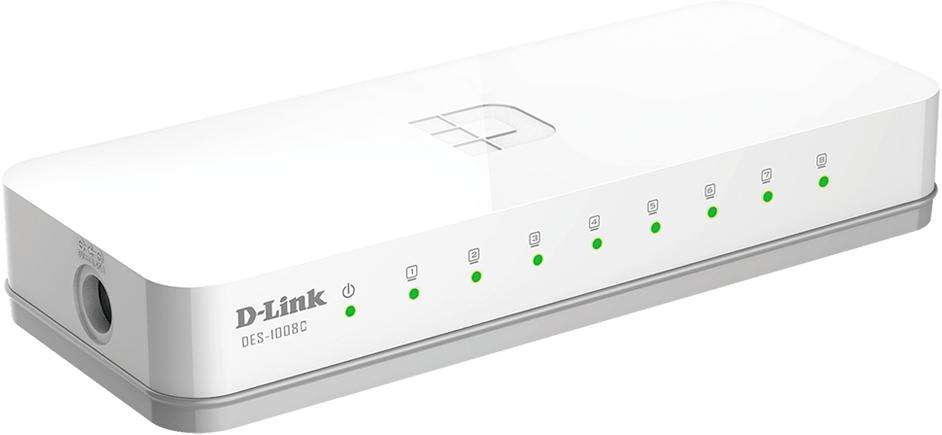 D-Link DES-1008c 8 Port 10/100 unmanaged Network Switch