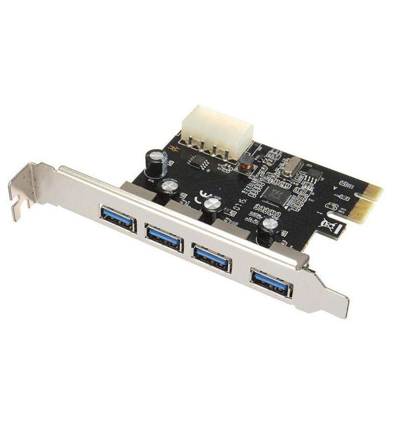 PCI-E USB 3.0 Card 4 Ports - Molex