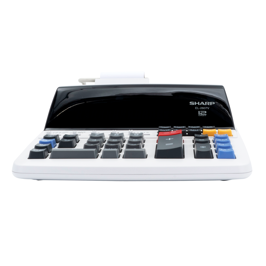 Sharp EL-2607V Premium Fast Printer Calculator AC Powered