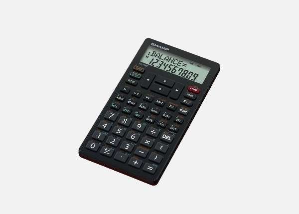 Sharp EL-738 FB Advanced Financial Calculator