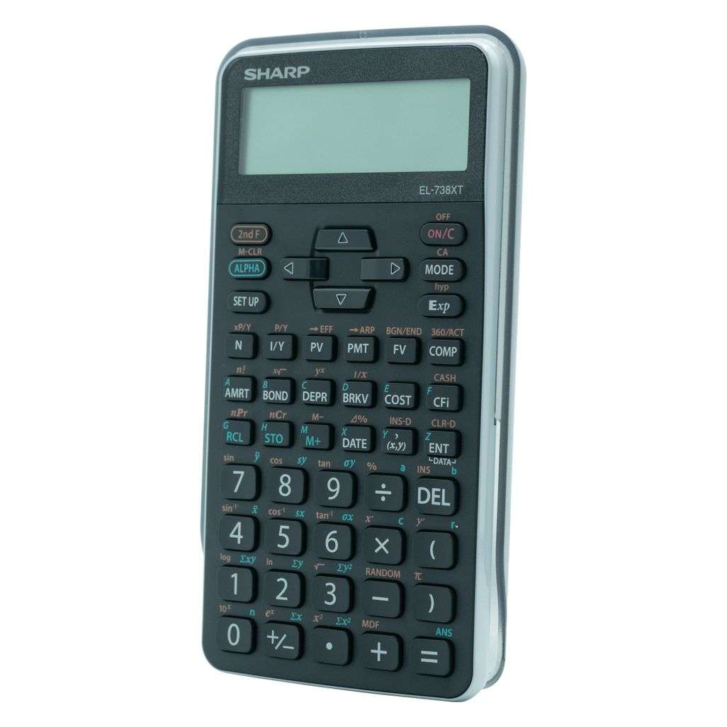 Sharp EL-738 XTB Advanced Financial Calculator