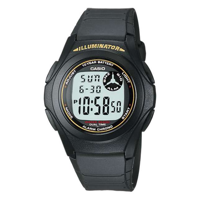 Casio Illuminator Digital Watch F200W-9AUDF