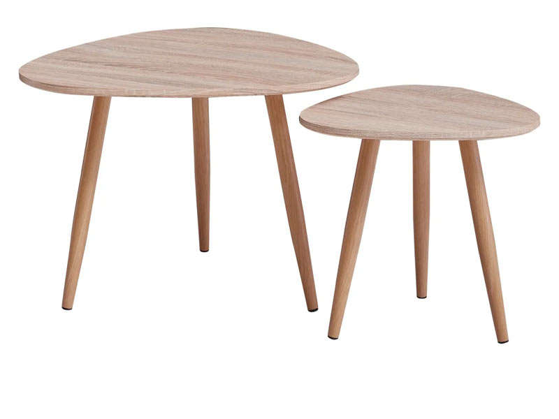 Everfurn Bohemian Nesting Coffee Tables 2 - Piece Set