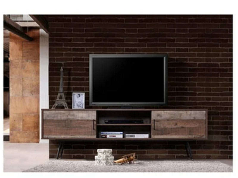 Everfurn Vernice TV Stand 1800w with Two Cupboards