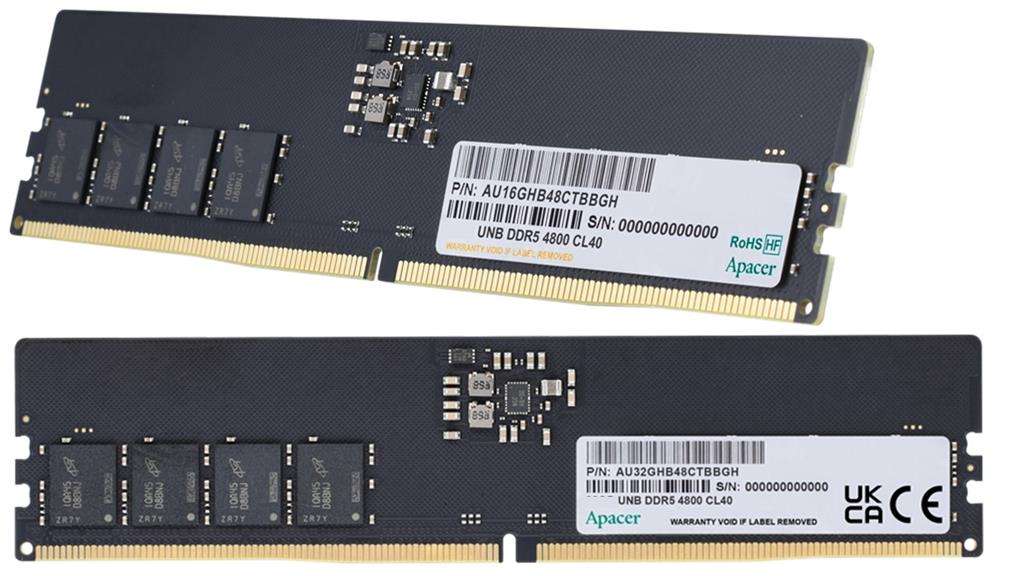 Apacer 8GB DDR5 4800MHZ Desktop Memory